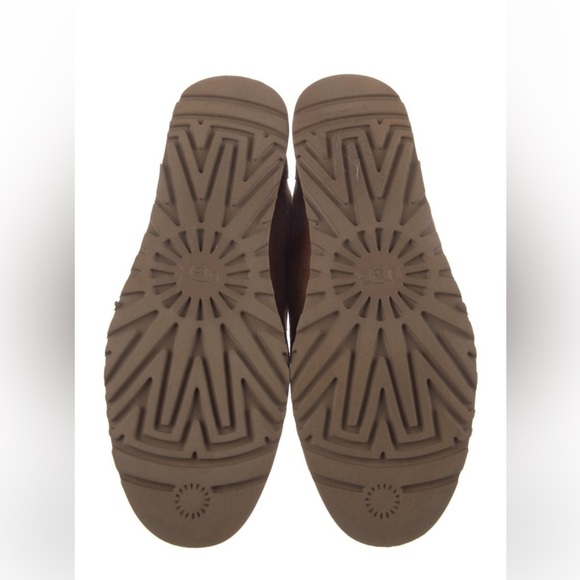 UGG Brown Suede High-Top Sneakers / Chukka Boots - Picture 5 of 5